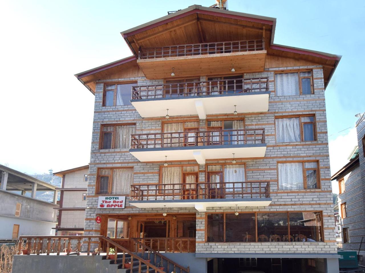 Oyo 10255 Hotel Red Apple Manāli エクステリア 写真